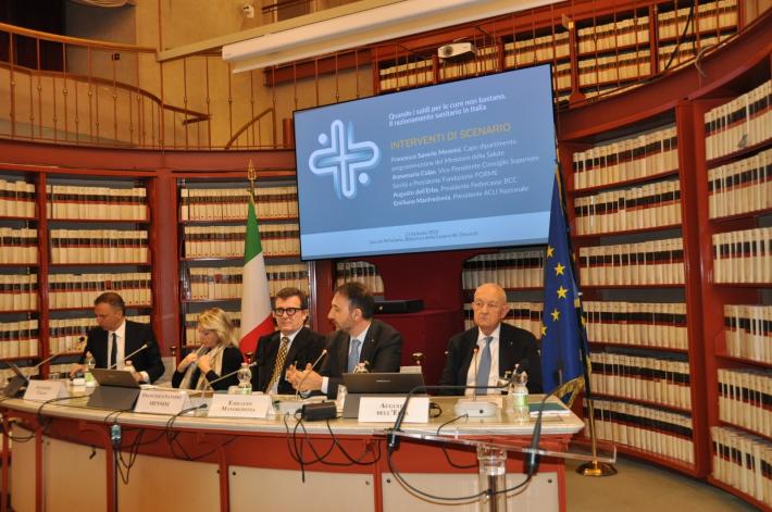 Comunicato Stampa: Sanit&agrave;: presentato il rapporto "Quando i soldi non bastano - Il razionamento sanitario in Italia"