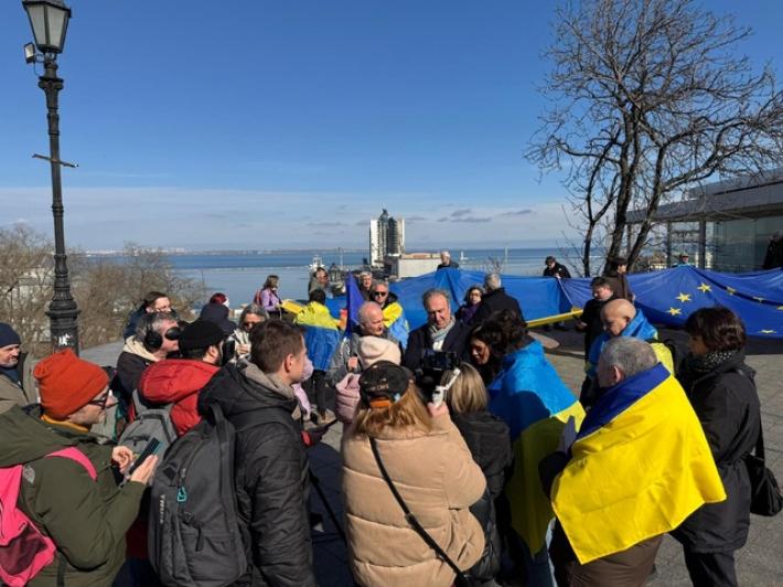 Europa Radicale manifesta a Odessa, 'un dovere civico e morale'