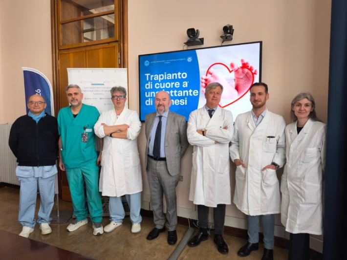 Trapiantato il cuore a una bimba di 11 mesi a Verona