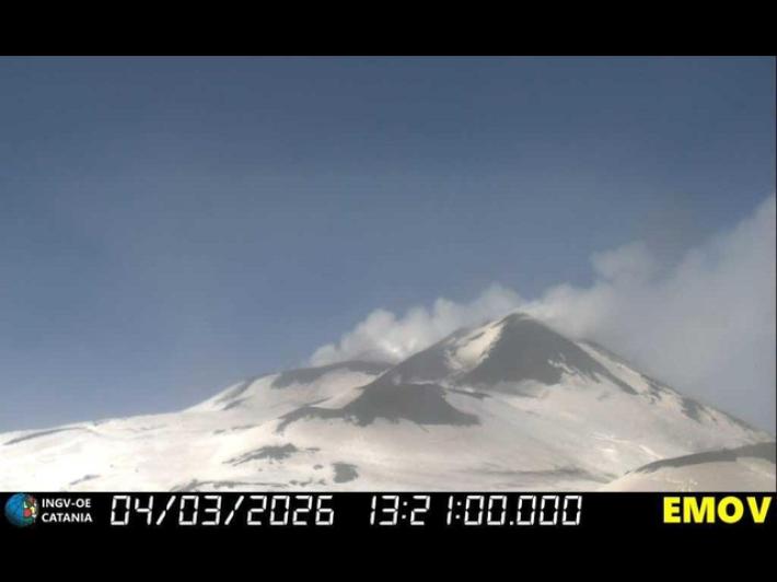 Ingv, esplosione impulsiva ed emissione di cenere alla Bocca Nuova dell'Etna