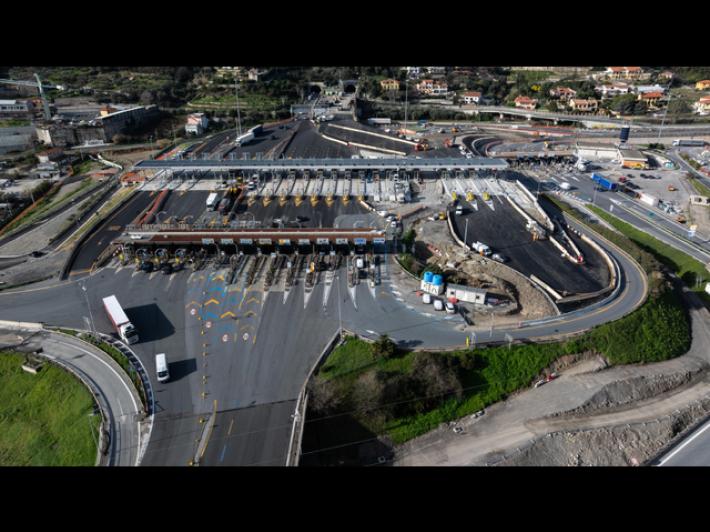 Al via misure per fluidificare il traffico sull'A10 alla barriera di Ventimiglia