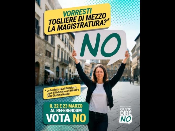 Comitato No modifica manifesto e cita Bartolozzi, '&egrave; andata oltre nostri timori'