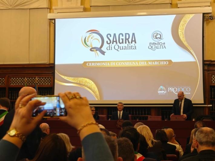 Premiati al Senato sagre ed eventi locali "di Qualit&agrave;"