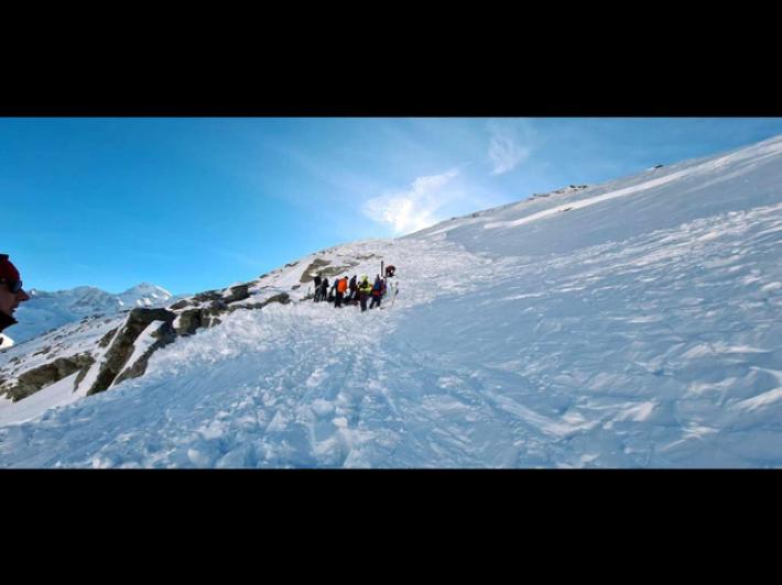 Dopo le intense nevicate pericolo valanghe forte in Valle d'Aosta