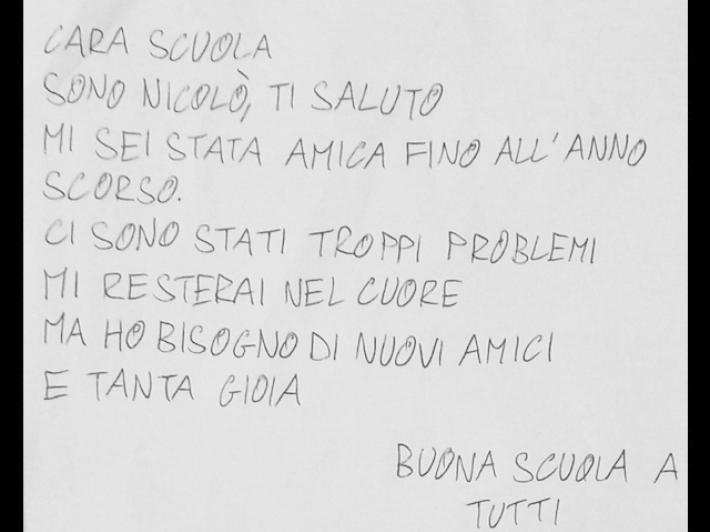 Nicol&ograve; non &egrave; pi&ugrave; 'il bimbo con le ali spezzate', ora ha una scuola