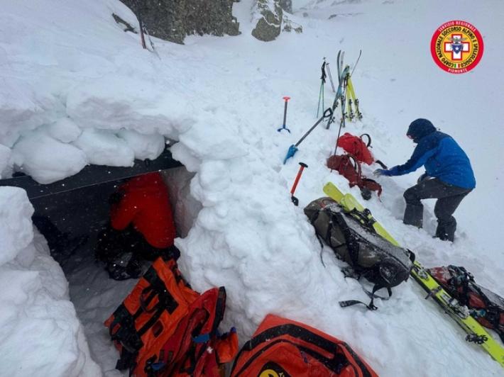 Incidente sul Monviso, in salvo uno scialpinista