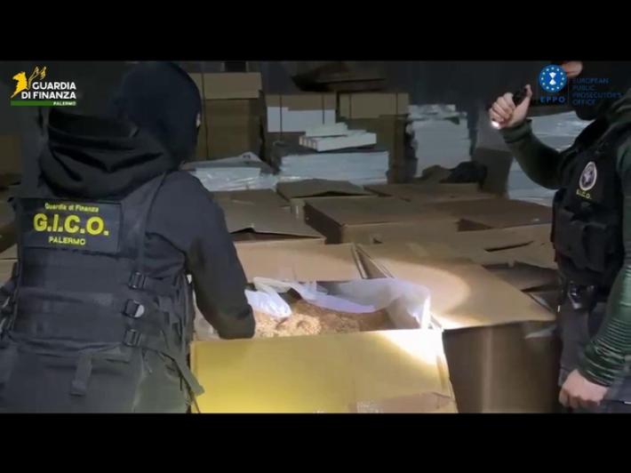 Sequestrata fabbrica clandestina di sigarette illegali, 13 denunciati