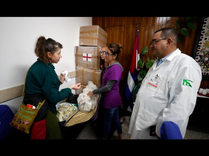 Cuba, convoglio umanitario dall'Italia arriva all'Avana con aiuti europei