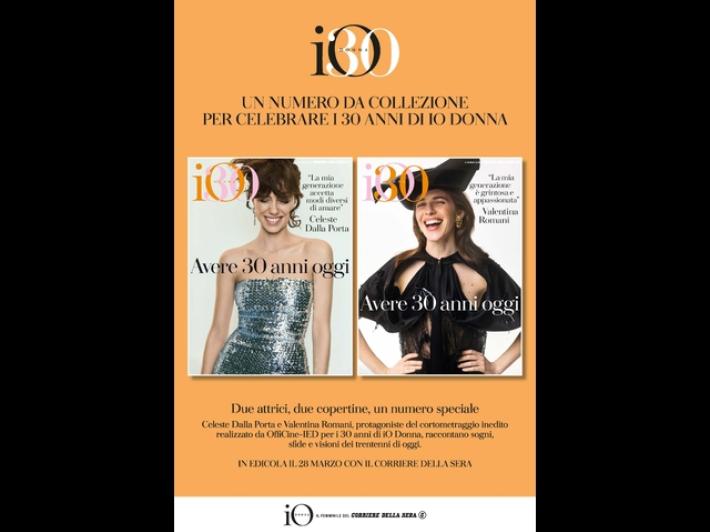 iO Donna compie 30 anni, al via festeggiamenti il 24 marzo con Cairo e Ditonellapiaga