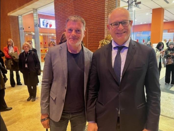 Stefano Massini all'apertura di Libri Come, adesso vince chi fa pi&ugrave; paura