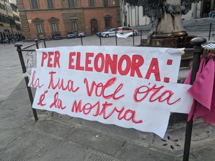 Uccisa dal compagno, a Firenze manifestazione chiede 'Giustizia per Eleonora'