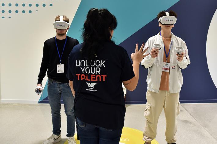 Comunicato Stampa: L'Eduverso chiama, la scuola risponde: a Roma studenti da tutta Italia per i giochi scolastici in VR