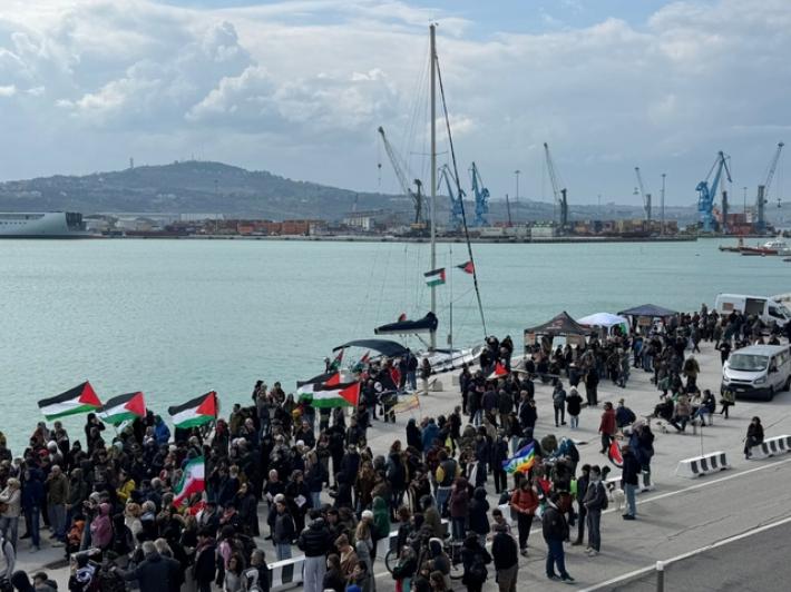Da Ancona verso Gaza con la Flotilla, 'riportiamo al centro la Palestina'