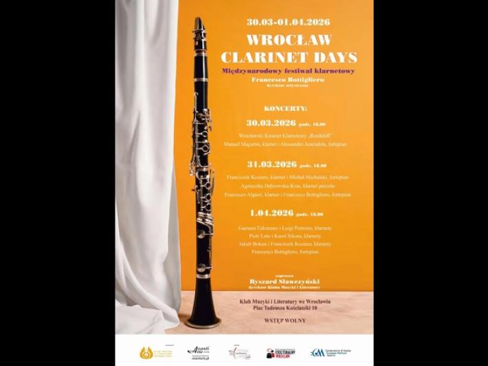 Artisti italiani al Festival del Clarinetto a Wroclaw