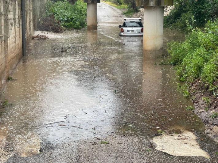 Maltempo nel Foggiano, esonda il Fortore