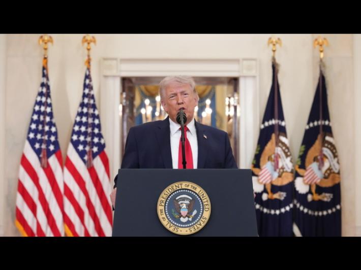 Trump, 'l'Iran pu&ograve; essere eliminato in una notte, e potrebbe essere domani'