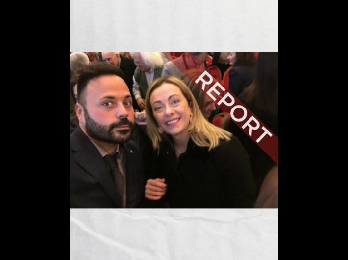 Selfie di Giorgia Meloni col referente clan Senese non &egrave; in atti inchiesta Hydra