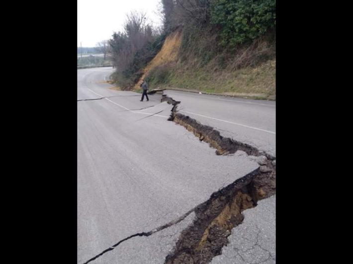 Frana di Petacciato tra le pi&ugrave; grandi d'Europa, attiva da oltre un secolo