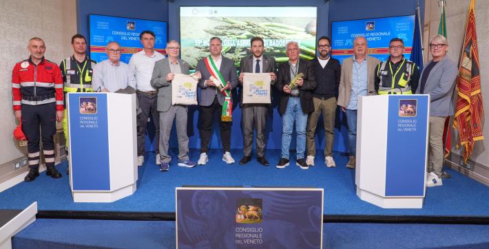 Comunicato Stampa: CRV - Presentata in Consiglio regionale del Veneto la 59esima Mostra Asparago di Badoere IGP