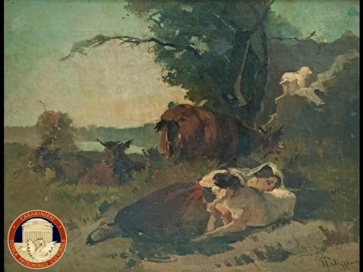 Dipinto rubato restituito grazie all'intelligenza artificiale dopo oltre 50 anni