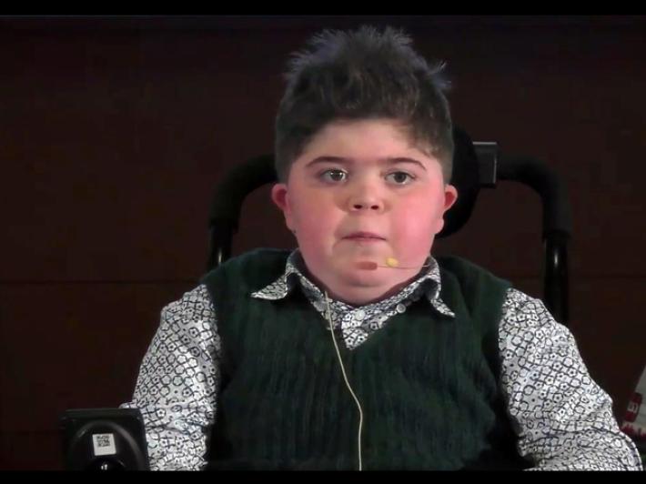 Quindicenne 'Alfiere' trevigiano testimonial sulla distrofia muscolare