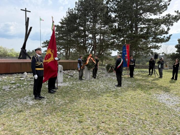 Gualtieri alla Foiba di Basovizza, 'pagina di storia drammatica'