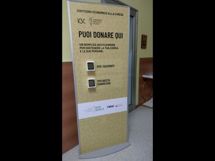 Anche a Teramo arrivano i Pos in chiesa per le offerte con la carta