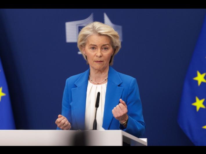 Von der Leyen, 'pronta l'app per verifica dell'et&agrave; sui social'