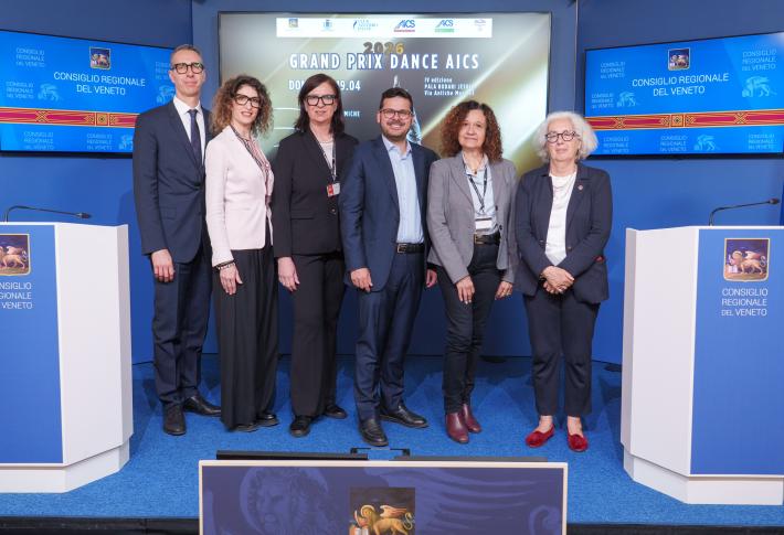 Comunicato Stampa: CRV - Presentato in Consiglio Veneto il Quarto Grand Prix Dance AICS del 19 aprile, a Jesolo
