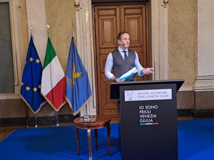 Fedriga, a Washington per presentare un evento a 50 anni dal sisma