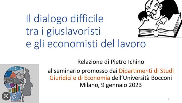 Il dialogo difficile tra economisti e giuslavoristi
