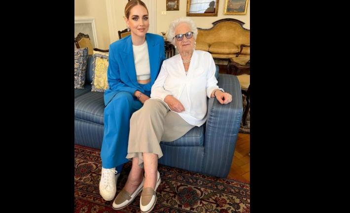 Chiara Ferragni incontra Lilliana Segre: "Unite contro l'odio"
