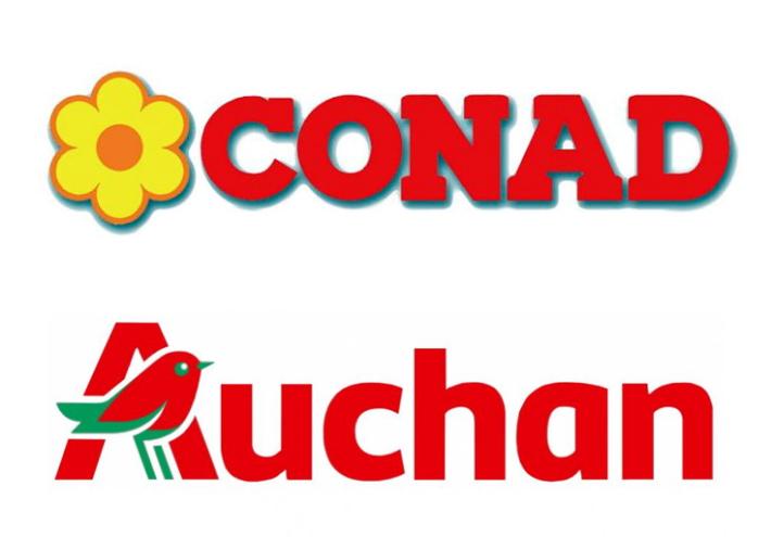 Conad acquisisce Auchan in Italia