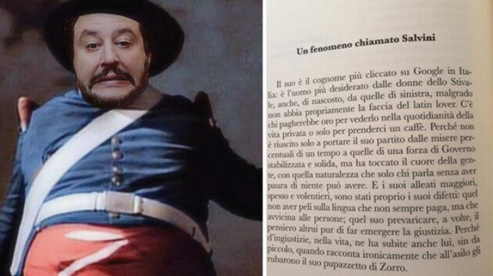 Biografia di Salvini.  In rete Matteo diventa  don Diego della Lega