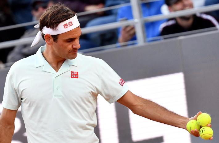Federer si &egrave; ritirato dagli Internazionali d'Italia