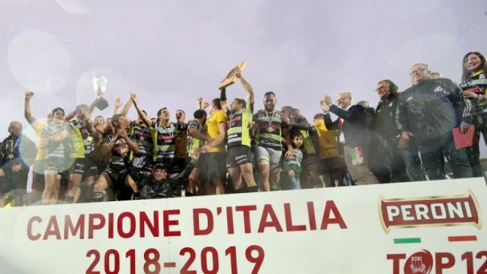 Rugby, Calvisano Campione d'Italia