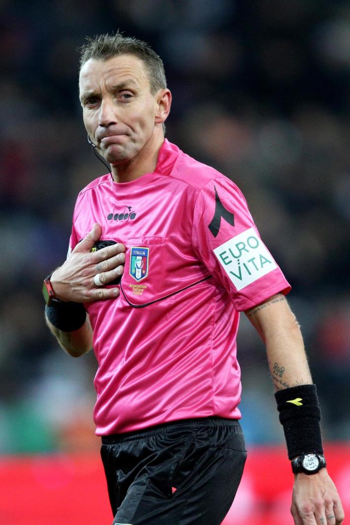 Roma-Parma, arbitrer&agrave; Mazzoleni