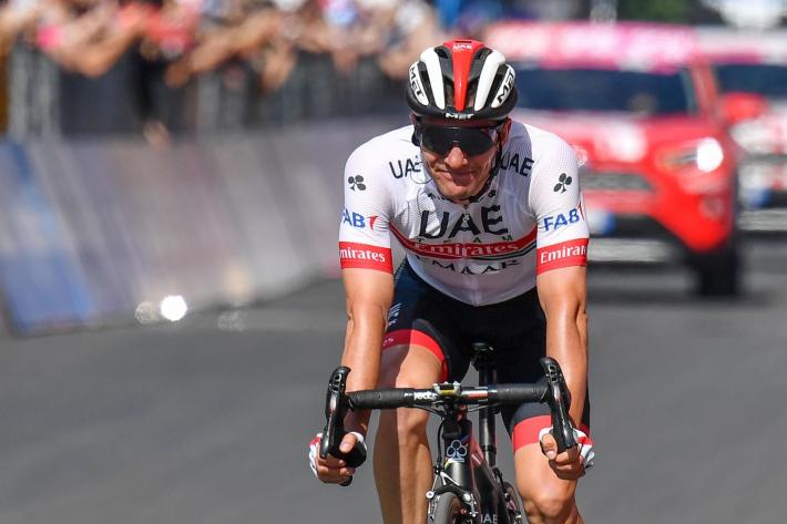 Conti abdica, Polanc e' la nuova maglia rosa. A Benedetti la Cuneo-Pinerolo