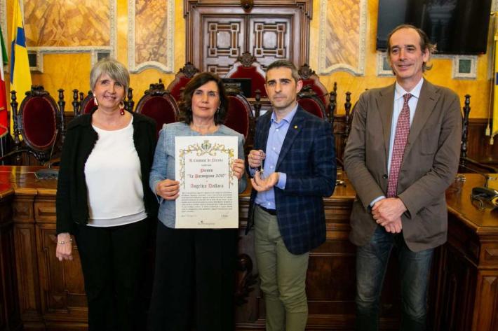 Ad Angelica Dallara il premio 'Le Parmigiane'