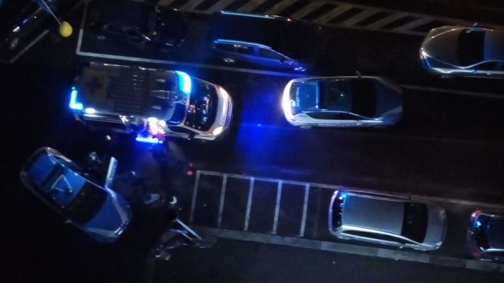 Una nottata "abituale" in via Monte Altissimo