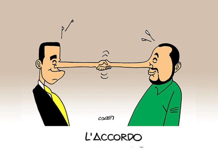 Tensioni e dispetti di una crisi virtuale