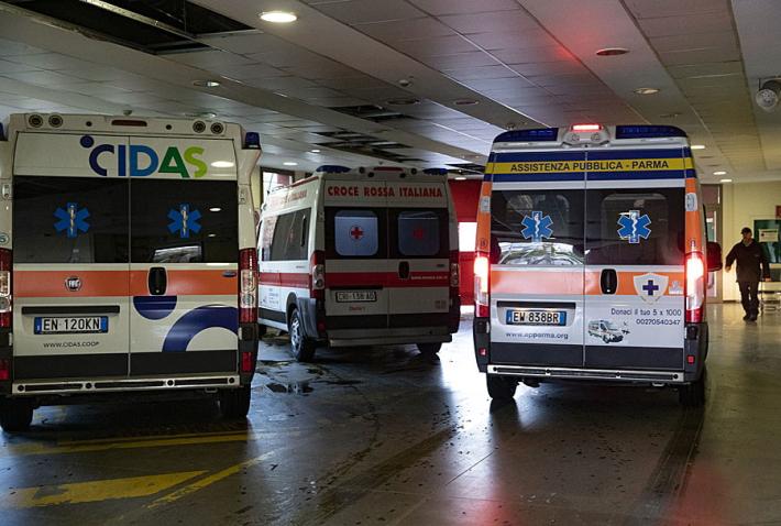 Ustionato da liquido in un'area di servizio, grave bimbo di 8 mesi portato al Maggiore