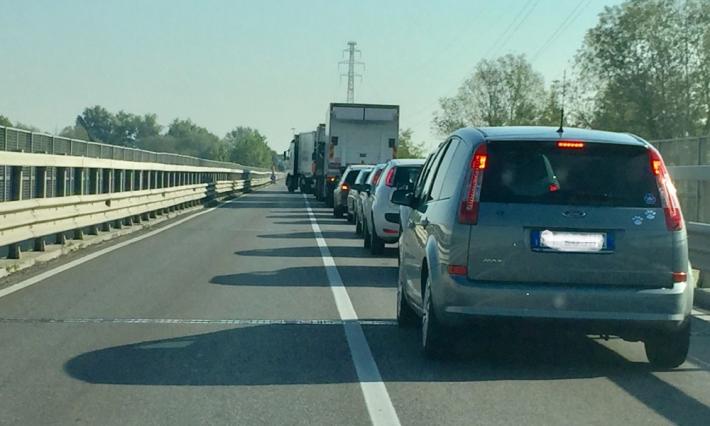 Ponte sul Po, ridotta la portata e nuova verifica