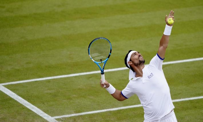 Fognini eliminato maledice gli inglesi, Berrettini avanza
