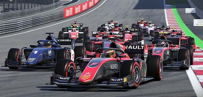 La F2 di Dallara conquista anche i gamers