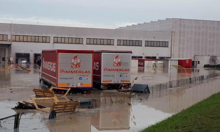 Immergas, danni ingenti. Amadei: &laquo;Ripartiremo con pi&ugrave; forza&raquo;