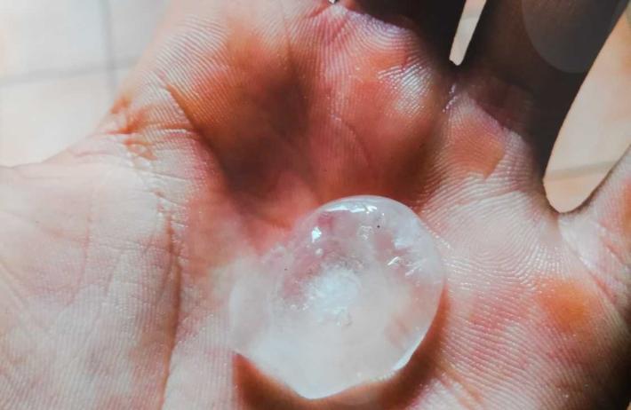 Torna la grandine a Langhirano