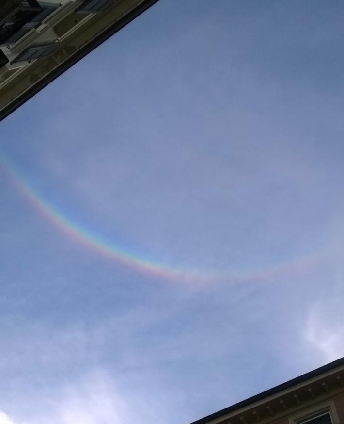 Il sorriso dell'arcobaleno a Busseto
