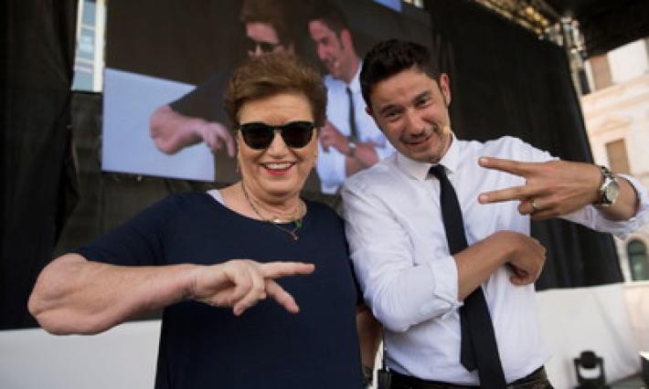 Uragano Maionchi: &laquo;Il sushi? Preferisco le tagliatelle&raquo;