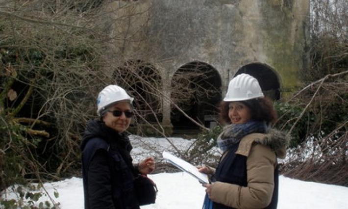 Due parmigiane in missione per salvare l'arte dalle macerie